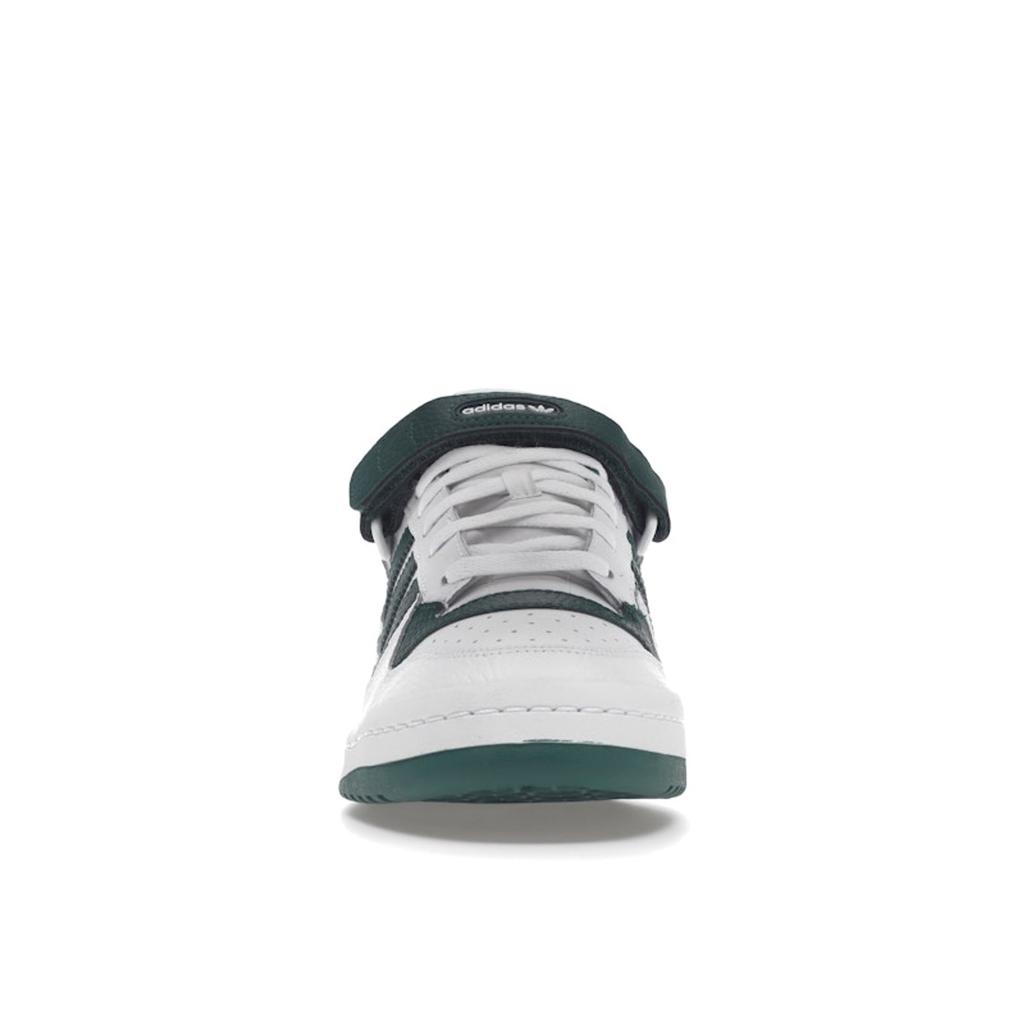 Adidas Forum Low White Collegiate Green Кроссовки унисекс Cloud-White GY5835