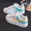 Women's Autumn New Board Shoes College Style Color Matching Fashion Muffin Soft Sole Light Casual Sports Shoes