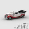 Техническая Скорость MOC Автомобиль Город Супер Ралли Автомобиль Строительные Блоки Кирпичи Украшение Ретро Винтажные Игрушки Для Детей Взрослых Подарки на День Рождения