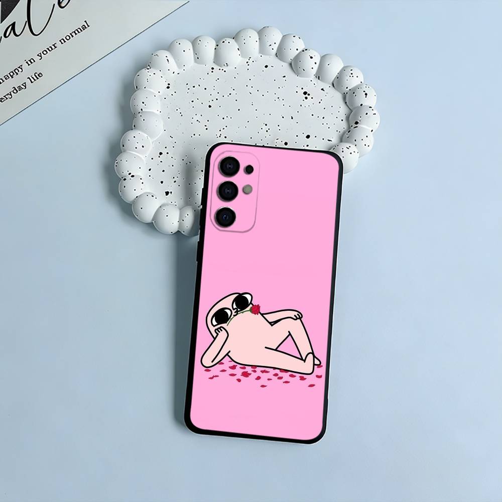 C-Cartoon- Ketnipz Cute Phone Case For Samsung S25,S24,S21,S22,S23,S30,Ultra,S20,Plus,Fe,Lite,Black Soft Silicone