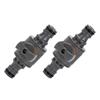 Garden Hose Pipe Tube Quick Release Valve Connector with Control Valve Extender Hose End for Horticultural Irrigation
