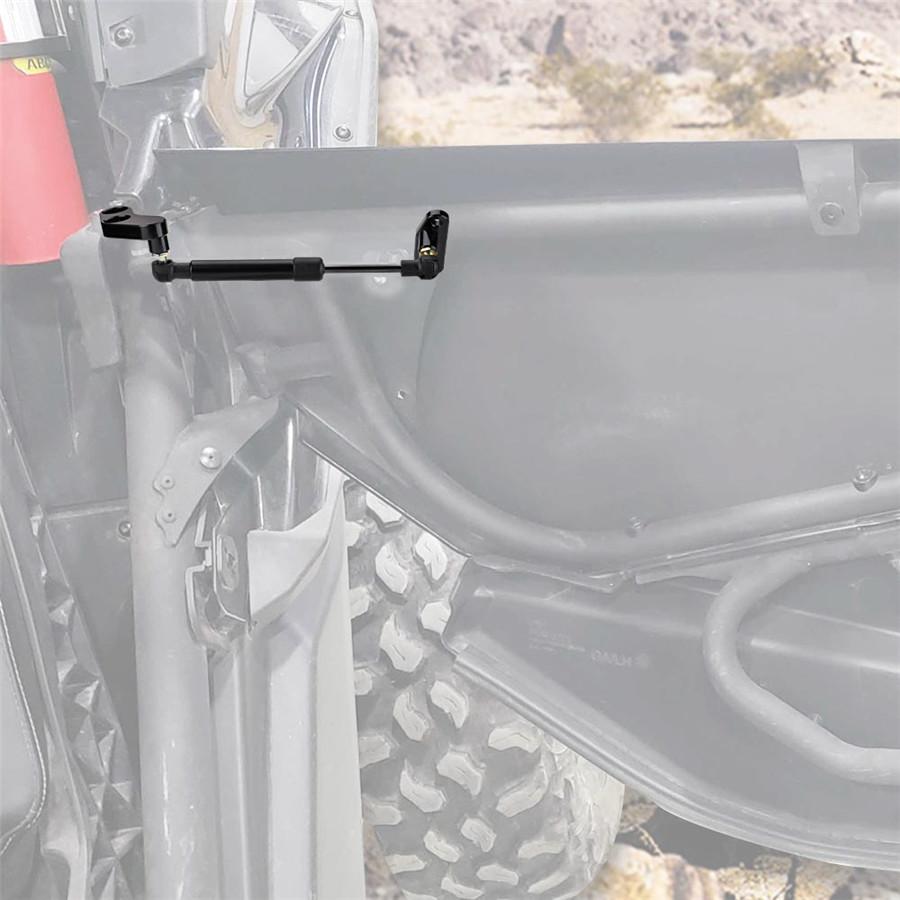 Красно-черные анодированные комплекты открывателей дверей из кованого алюминия для Can-Am Maverick X3 2017-2020