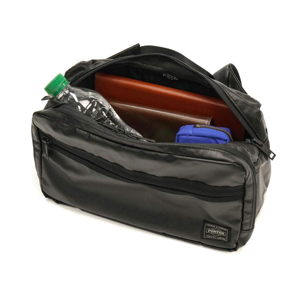 PORTER Waist Bag Body Bag Black (Porter) [TACTICAL] 654-07074
