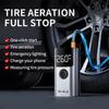 4-в-1 5000A Автомобильный пуско-зарядное устройство 150PSI Насос 12V Усилитель аккумулятора для бензиновых двигателей 8.0L и дизельных двигателей 6.0L
