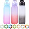 1000ML Air Water Bottle Tritan with 7 Flavour Pods Fruit Fragrance Water Bottle 0% Sugar Water Cup Suitable for Outdoor Sports