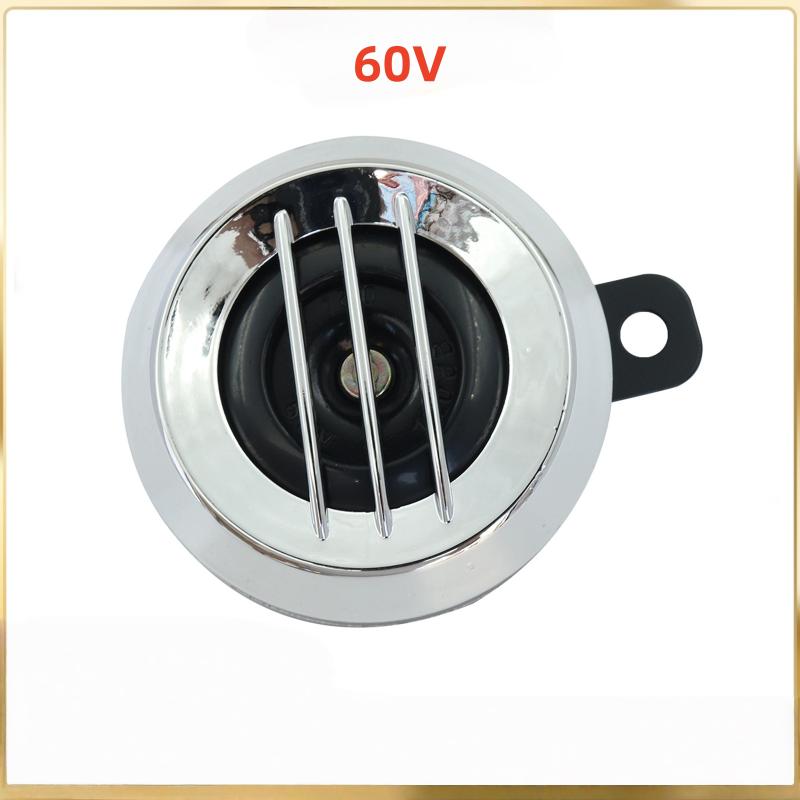 Electric Horn 60V Low Power Consumption 1Pcs for Motorcycles Scooters Electric Bikes Mopeds