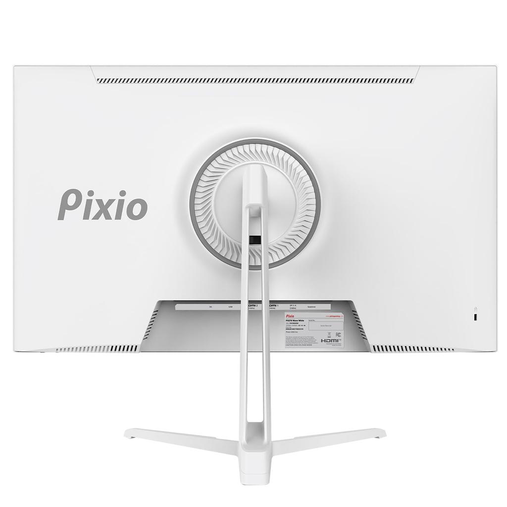 Pixio PX278 WAVE White Gaming Monitor 27 Inch 180Hz WQHD White Cute
