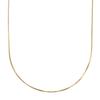 18K Gold Necklace K18 Venetian Chain 45cm Type Adjuster Width [Fairy Kallet] (Pin 0.7mm Approx. 1.8g)