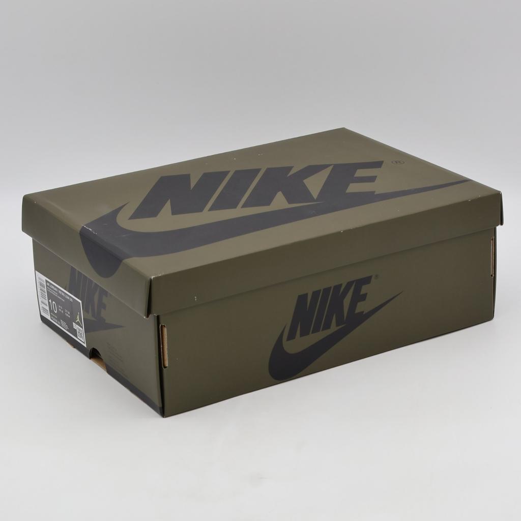 HQ6998-200 Nike Air Jordan 1 Low OG Medium Olive и Summit White (Мужской)