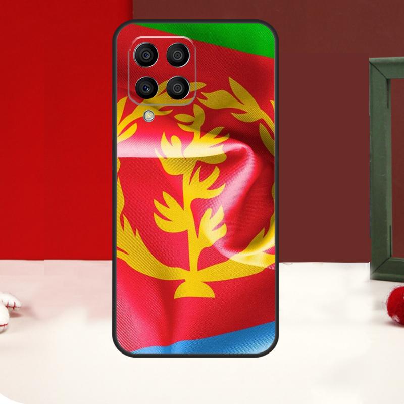 Eritrea Flag Case For Samsung Galaxy M55 M35 M15 M56 M36 M16 M31 M21 M13 M33 M53 M12 M32 M52 M14 M34 M54