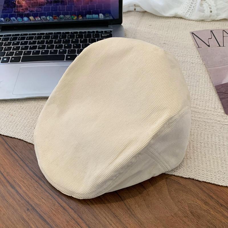 Японские новые простые нишевые береты синего цвета Casp для женщин, летние тонкие универсальные шляпы Show Face, маленькие ретро-литературные шляпы Forward