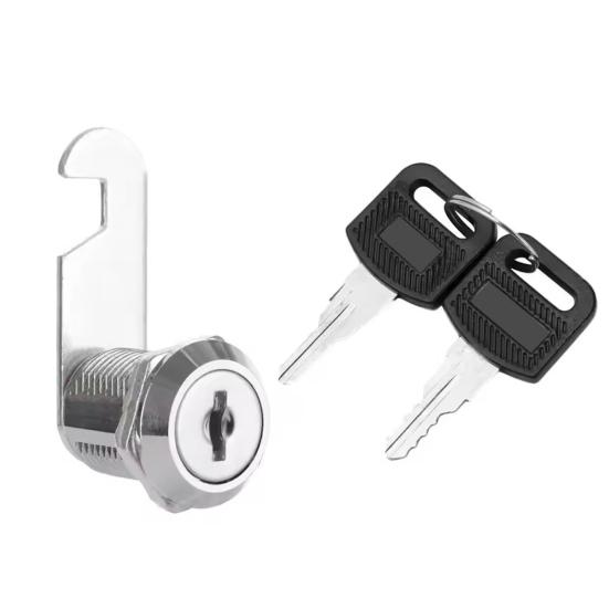 Замок для ящика из цинкового сплава повышенной прочности с 2 ключами Универсальный для картотечного шкафа, гардероба