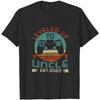 Promoted Uncle EST 2022 Leveled Up Unisex T-shirt