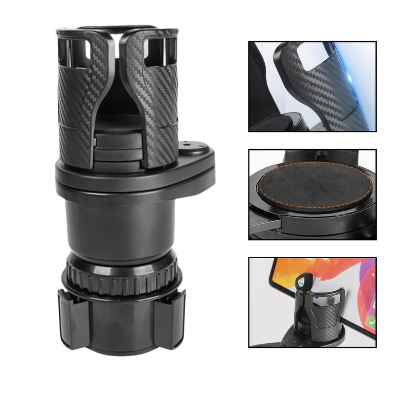 Автомобильный подстаканник, удлинитель, авто 2 в 1, подстаканник, автомобильный держатель с вращением на 360 градусов, держатель для напитков, расширитель для бутылок
