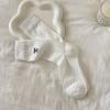 Women's Summer Thin Mesh Bow Ballet Wind Mid Tube Stack Socks