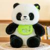 Adorable Panda With Bib Plush Toy Stuffed Animal Doll Kids Gift Decorations