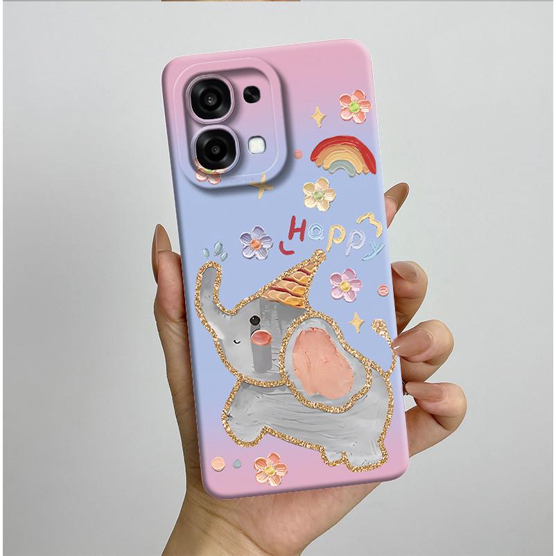 Новый Чехол Для Oppo A6 Pro 5G 4G CPH2781 CPH2799 Чехол Эстетичный Красивый Бабочки Цветы Мягкий Силикон Ударопрочный Задняя Крышка