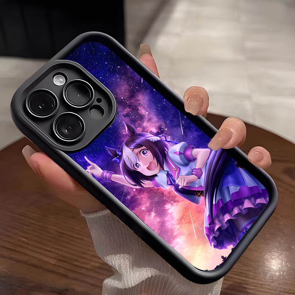 Чехол для телефона Uma Musume Pretty Derby Для IPhone 17 Pro Max 15 Pro 16 14 Plus 12 13 Mini 11 Pro Ударопрочный Мягкий Чехол