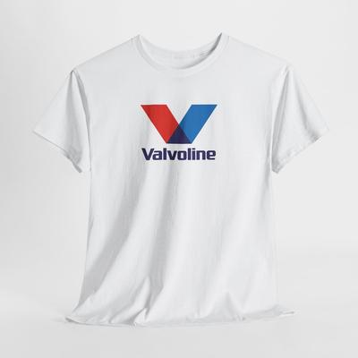 Футболка Valvoline – Унисекс Хлопковая футболка в гоночном стиле для мужчин, женщин или фанатов механиков