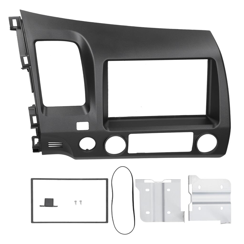 Рамка панели навигации стерео радио DVD 2Din для Honda Civic 2006-2011 с левым рулем