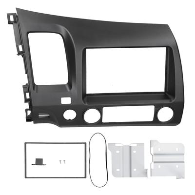 Рамка панели навигации стерео радио DVD 2Din для Honda Civic 2006-2011 с левым рулем