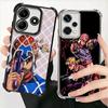 JoJo Adventure Гвидо Миста Мягкий чехол для телефона для Xiaomi Redmi Note 14 15 Pro Plus 13 12 11S 11T 5G 10 9S 9 Покрытие Защита от падения Funda
