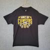 NHL Pittsburgh Penguins 5 Time Stanley Cup Champions Shirt Men Large Black Hanes Unisex T-Shirt