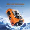 Portable Double Capacity Waist Fan for Outdoor and Camping - High Wind Power USB Rechargeable