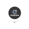 2Pcs Car Coasters Leather Water Cup Holder Mat For Volvo V60 V40 XC90 S60 C30 XC60 Car Interior Anti Slip Water Cup Pad keychain