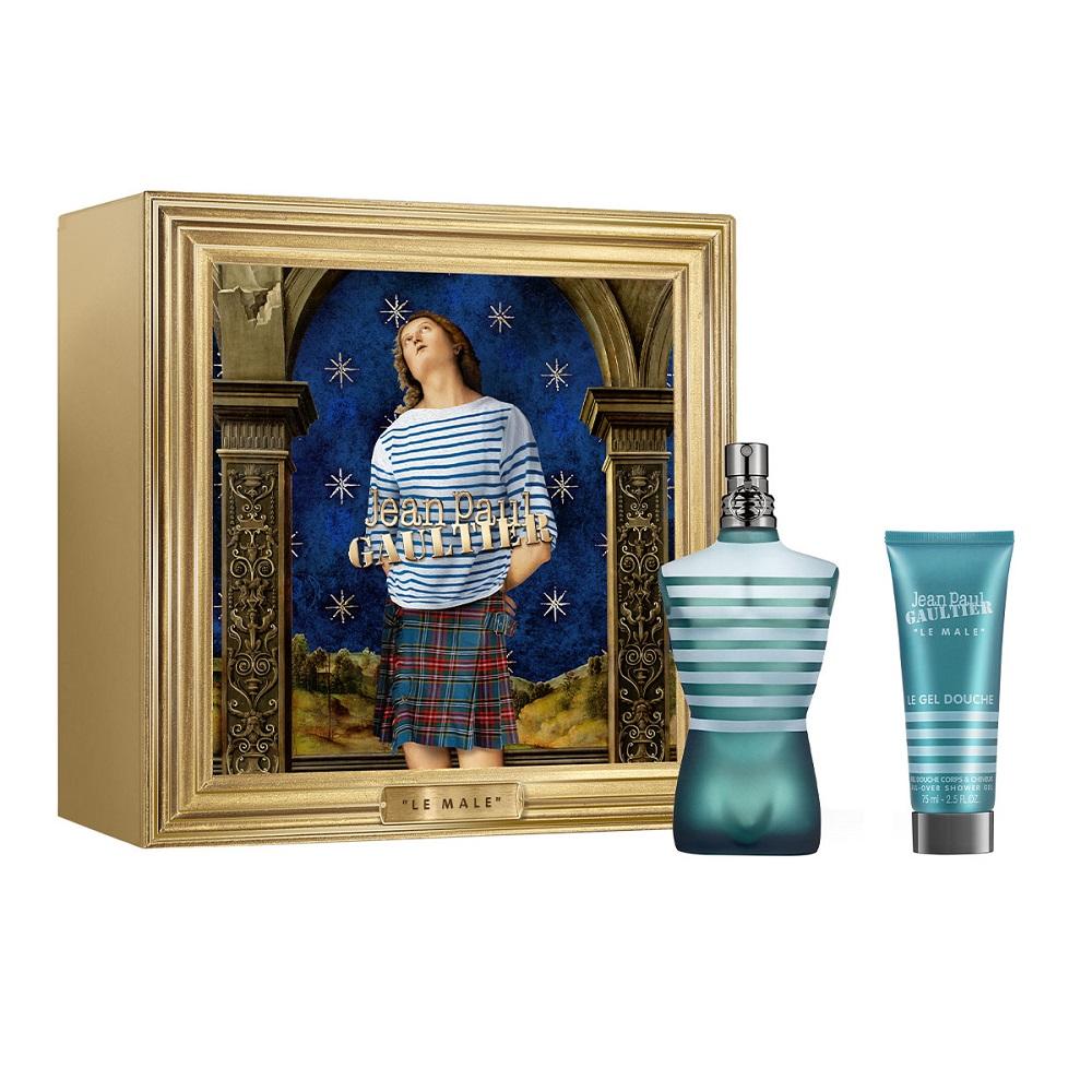 Jean Paul Gaultier Le Male set eau de toilette spray 125ml + shower gel 75ml