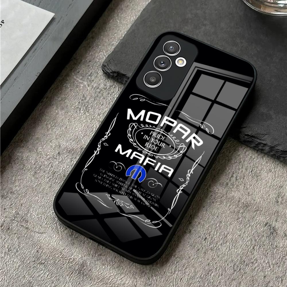 Чехол для телефона Mopar Parts для S24 Ultra Samsung S23 S22 S20 Fe S21 Plus Galaxy A54 A34 A24 A53 M54 Note 20 Закаленное стекло