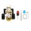 Air Stirling Engine Car Model with LED Light Teens Educational Toy for Kids Adults