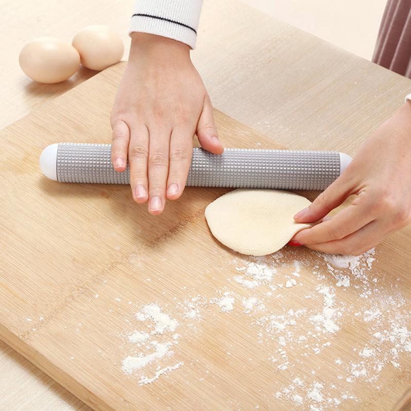 Multifunctional Bake Non-stick Dumpling Wrapper Rolling Pin Noodle Dough Roller