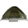 Dome Camping Tent for 4 Persons Olive Green Waterproof