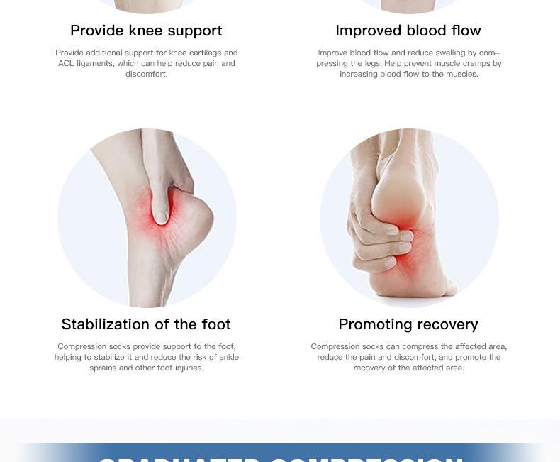 Осенние женские европейские и американские спортивные компрессионные гольфы до колена, высокоэластичные утягивающие гольфы для икр