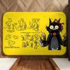 cartoon T-The S-Simpsons Floor Mat Soft Flannel Floor Mat  Suitable for Entryways, Living Rooms, Bedrooms, and Bathrooms