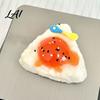 TPR Stress Balls Food Shape Squeeze Toy Cute Smiling Toast Relief Soft Shaped Relievers Slow Rebound Sensory Fidget Toy for Adults Anxiety