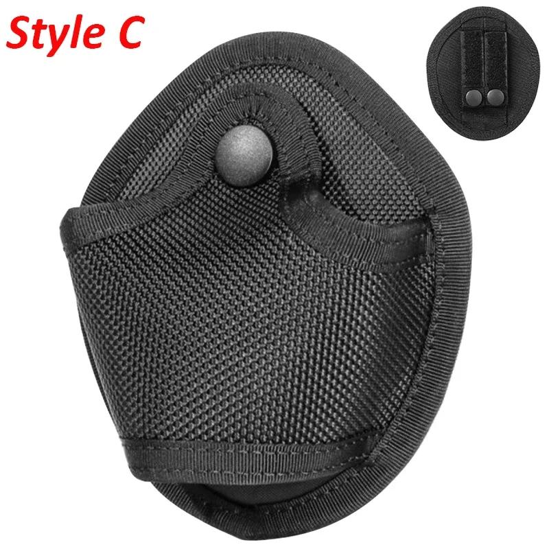 Molle Shackles Holder Handcuffs Pouch Case Universal Handcuffs Holster Quick Release Standard Chain Cuffs for Tactical Vest