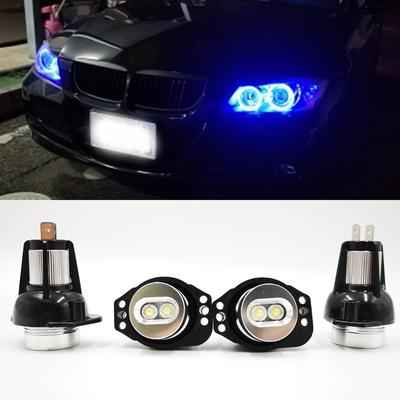 1 пара Для BMW E60 E61 E63 E64 E70 X5 E71 X6 E82 E87 E89 Z4 E90 E91 M3 Canbus Без ошибок Светодиодные Ангельские Глазки Маркерные Огни Лампы