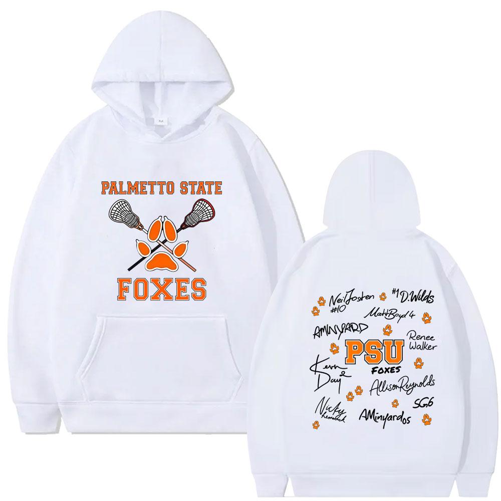 All for The Game The Foxhole Court Palmetto State Foxes Graphic Hoodie Men Women's Fashion Oversized Hoodies Streetwear