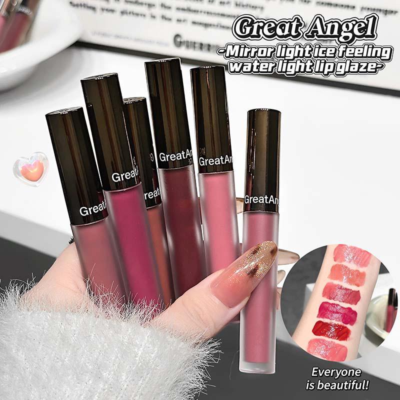 Увлажняющий блеск для губ GreatAngel - Насыщенный, Прозрачный и Освежающий финиш