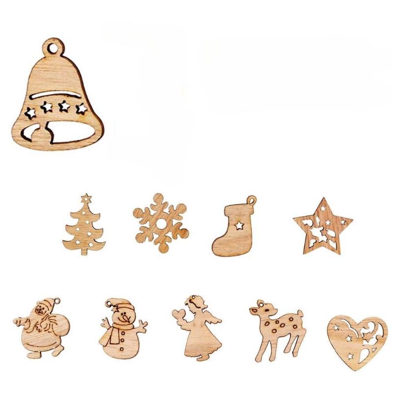 100 шт./компл. рождественские щепки