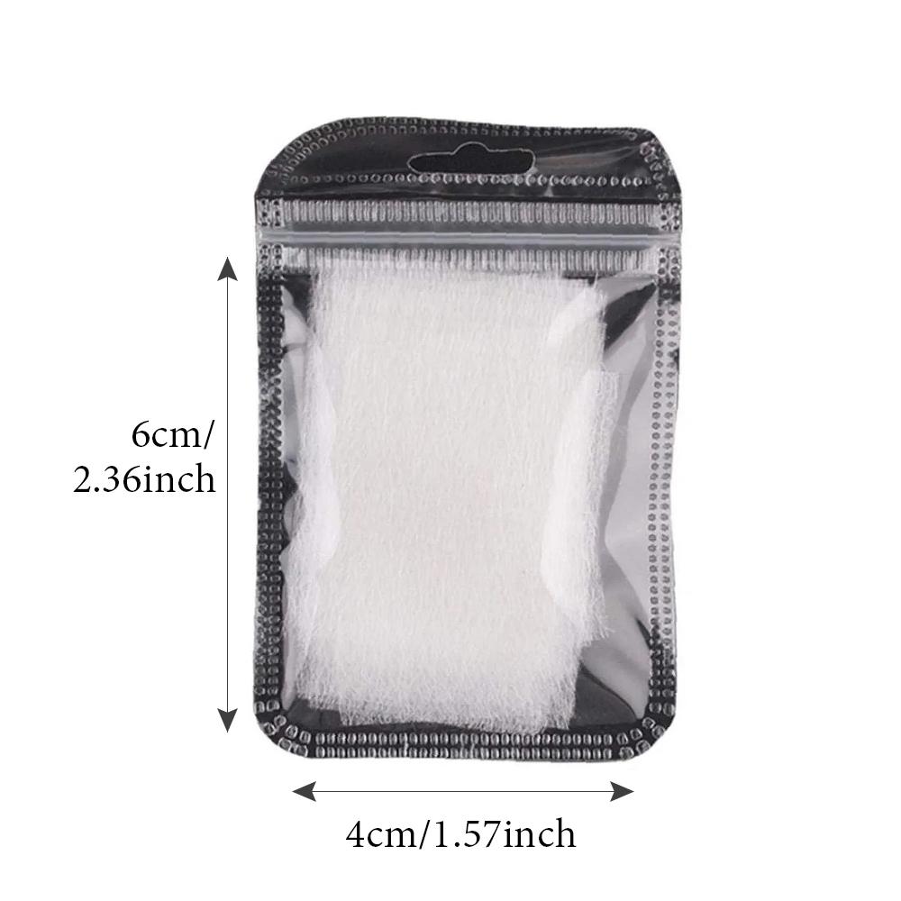 10/20/50 шт. Наращивание ногтей стекловолокно нетканые шелковые накладки французский маникюр акриловые типсы УФ-гель наращивание волокон бумага ногти инструменты