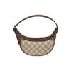 Gucci Мини-сумка Ophidia GG Бежевый/Эбони Женские Сумки через плечо Коричневый 658551-96IWG-8745
