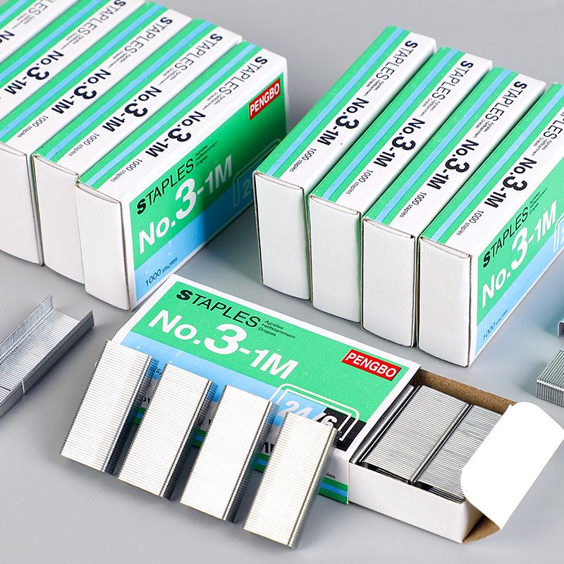 Скрепки Staples 24/6 Универсальные 12 калибра для 25 страниц | Канцелярские товары для офиса