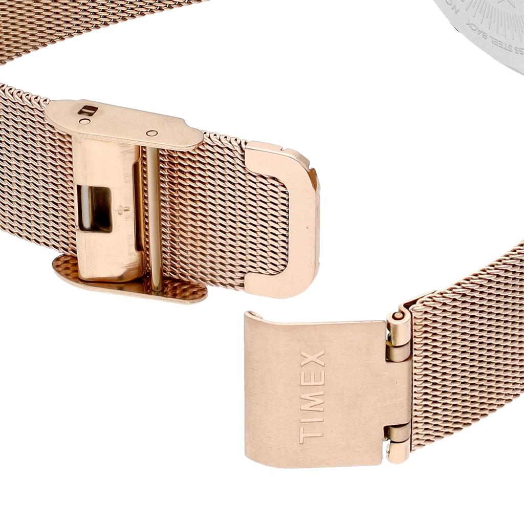 [TIMEX] Watch Timex TRANSCEND Rose Gold Dial Brass Mineral Glass Quartz Japanese Movement 34MM America Watch TW2V52500