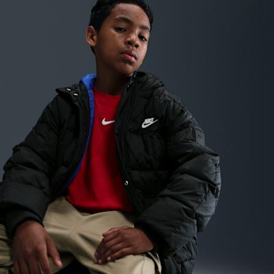 Nike Kids Down Jackets Hooded Non detachable Moderate Hooded