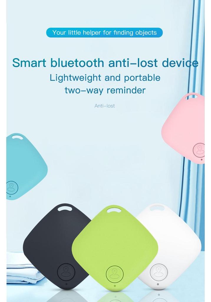 Новая Bluetooth-умная сигнализация с защитой от потери в форме бриллианта для домашних животных и ключей с двусторонним позиционированием