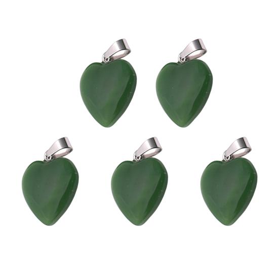 Подвеска в форме сердца Шарм 20 мм Любовь Подвеска в форме сердца Ювелирный аксессуар для DIY поделок Ожерелья Браслеты Брелоки