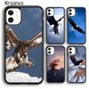 Золотой орел летит для iPhone 17 Air 16 Чехол для телефона Cover 15 14 plus 12 13 pro max coque Shell Fundas